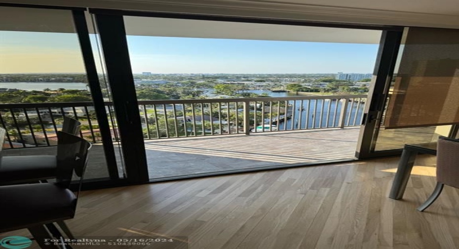 Fabulous view From Living/dining area