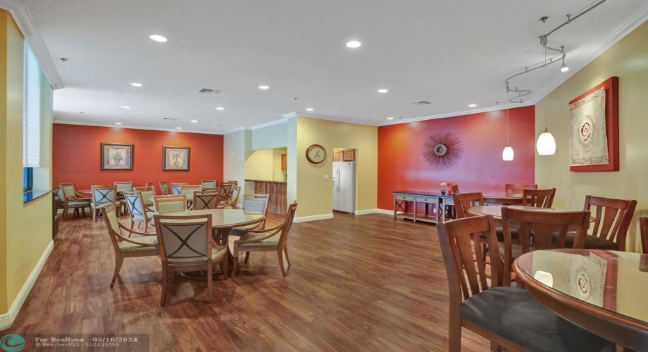 Clubhouse with kitchen