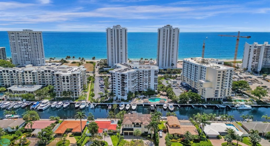 LOOKING EAST TOWARDS OCEAN