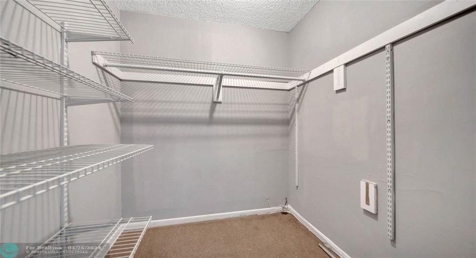 Master Bedroom Walk-In Closet