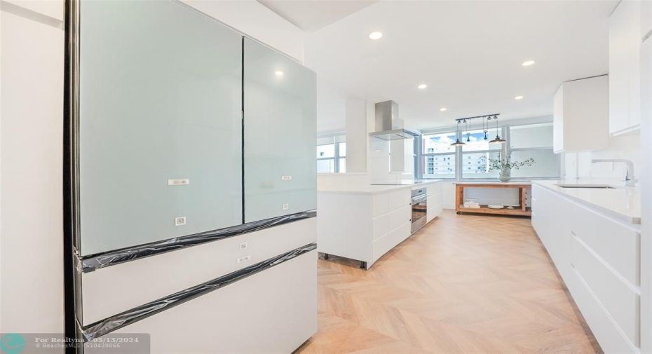 Top of the line appliances and finishes.