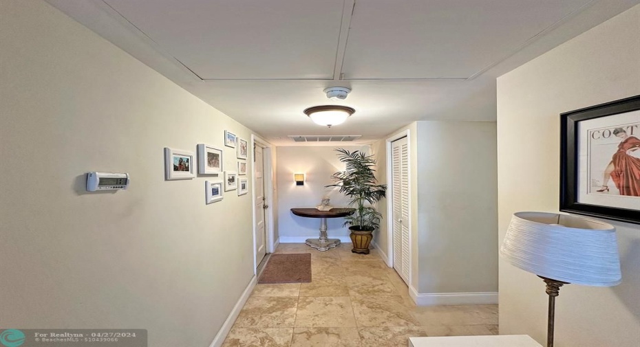 Foyer entry