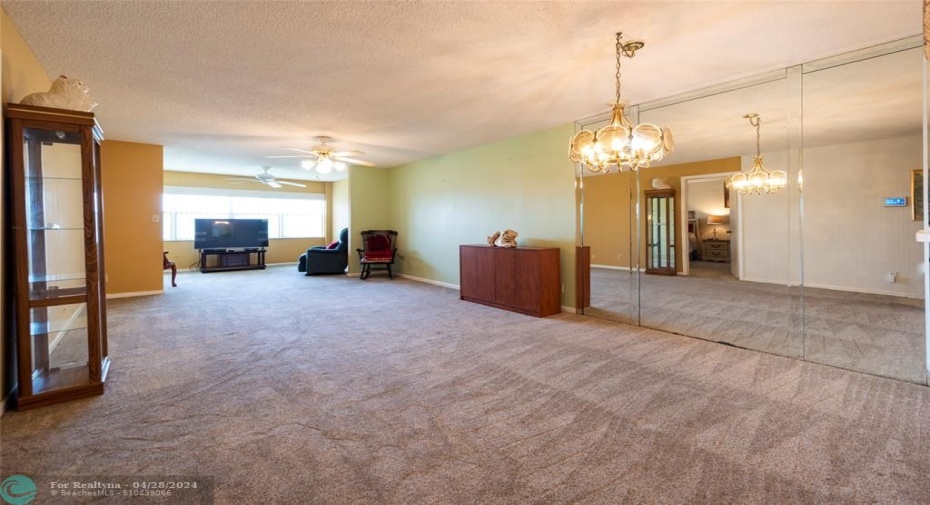 Extended living room