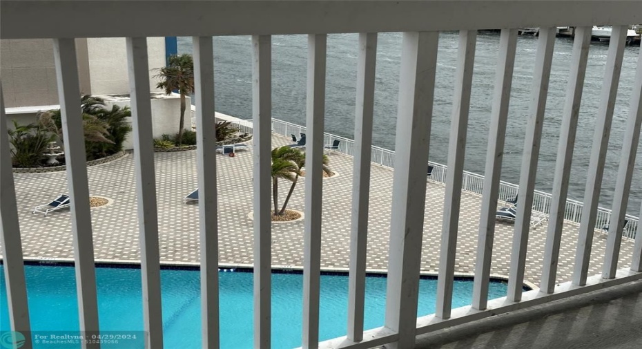 Guest Bedroom Pool View