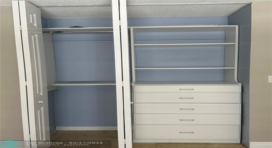 1st bedroom closet