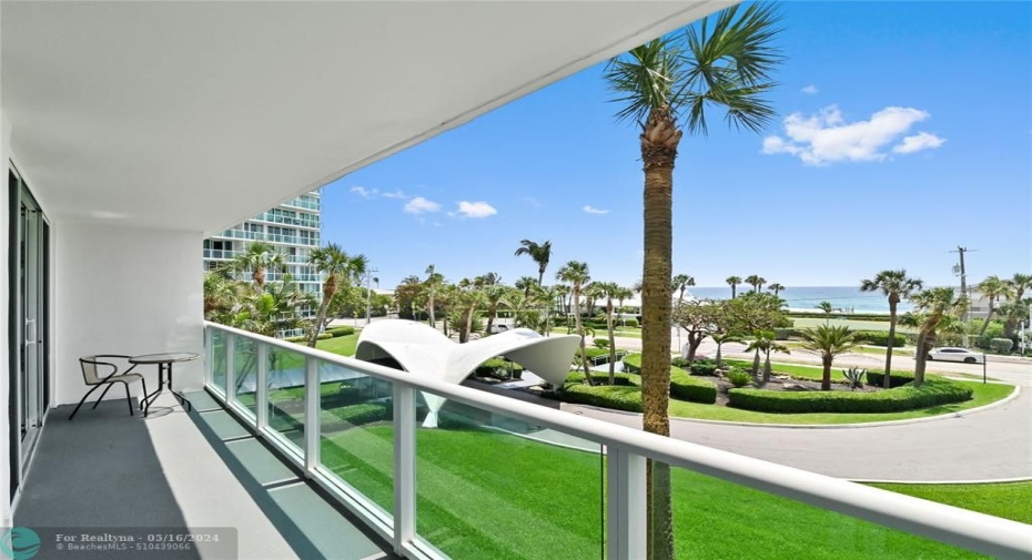 Balcony amazing view