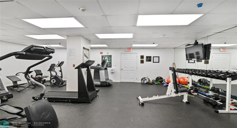 Private gym ground floor