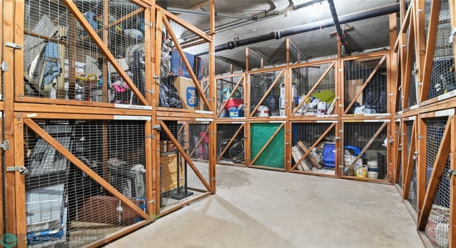 Caged storage