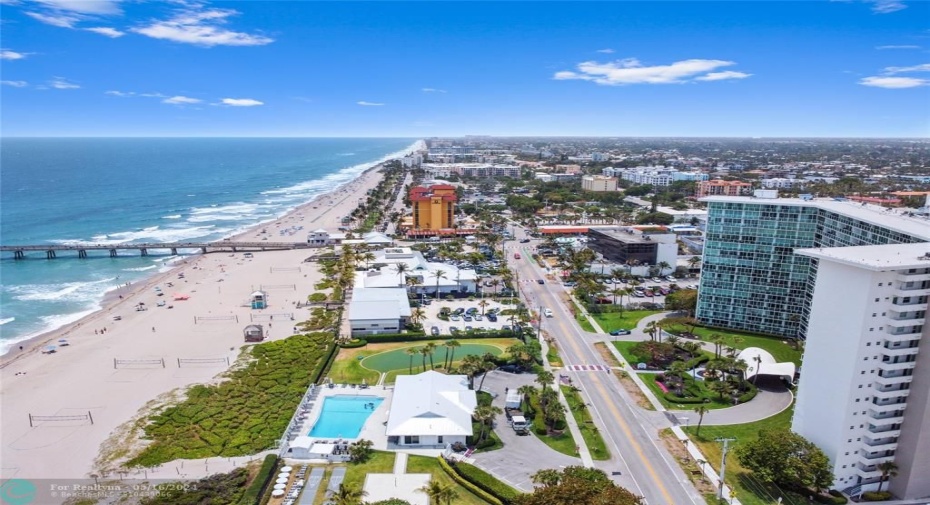 Perfect Beach location, dining, entertainment, fishing pier... its all here!