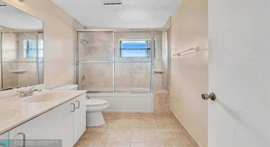 Upstairs bathroom