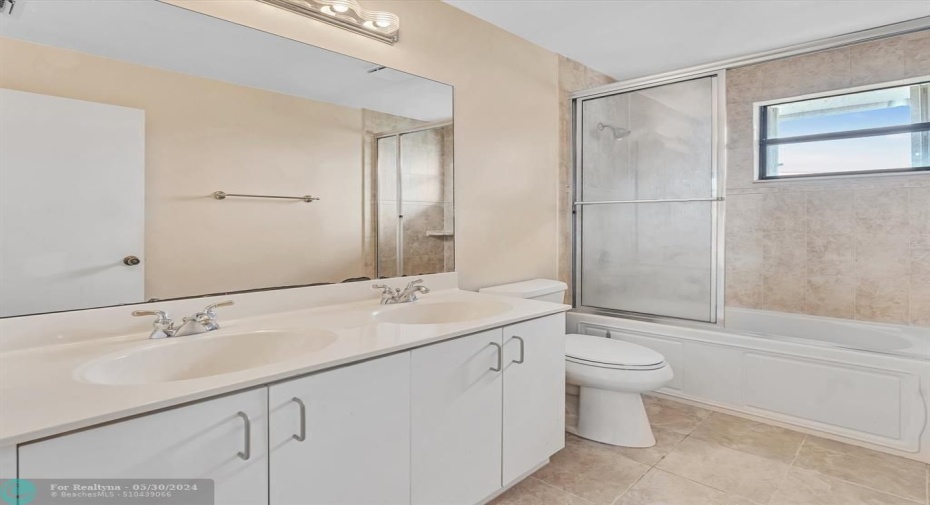 Upstairs bathroom