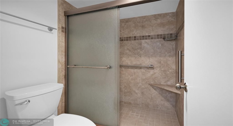 Master Bath Step-in Shower