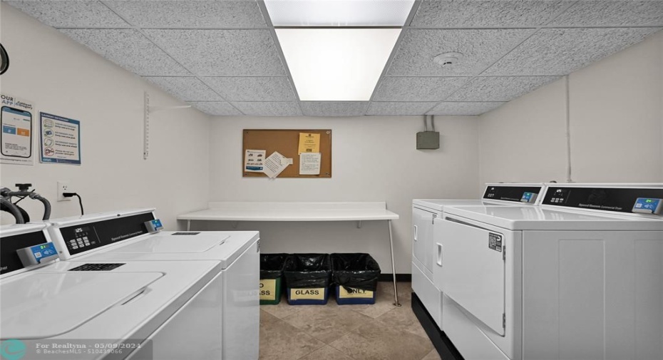 Laundry Room on each floor