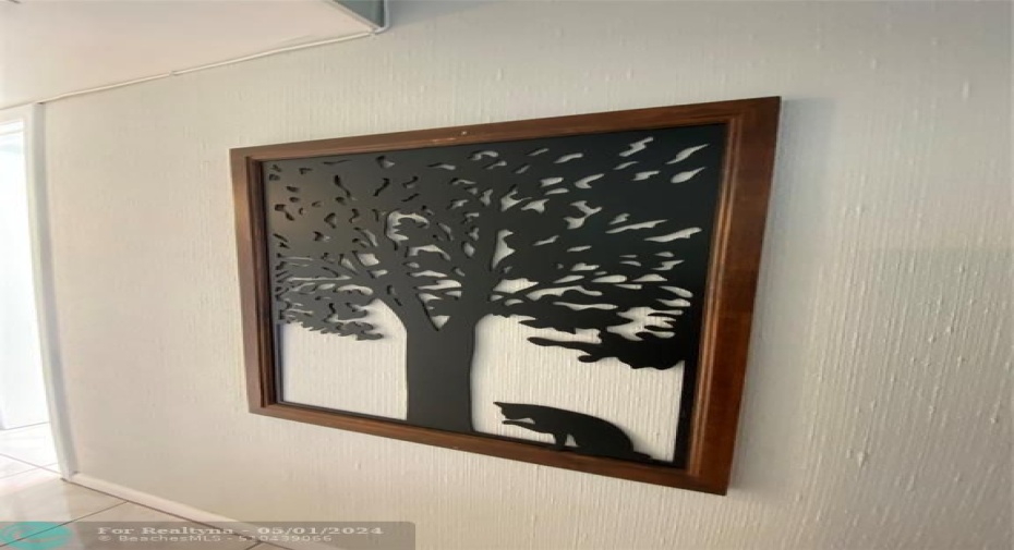 Tree of Life artwork stays,