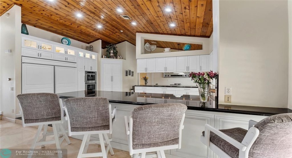 CHEFS KITCHEN WITH HIGH END APPLIANCES-OVER SIZED WALK IN PANTRY