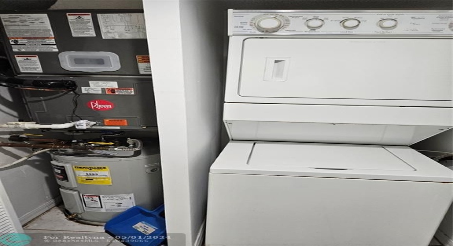 Washer/Dryer and New AC