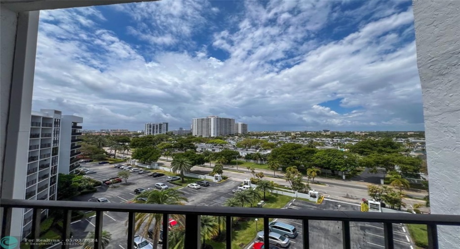 View from balcony