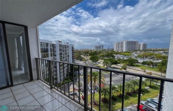 View from balcony