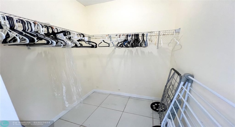 Hallway closet