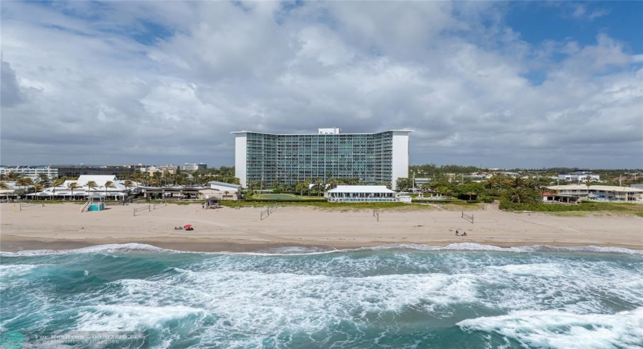 LOCATED ACROSS FROM THE OCEAN
