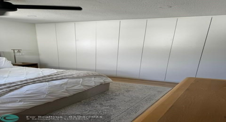 Wall Closet in Primary