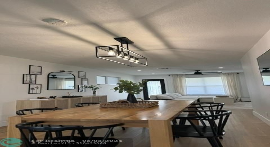 Dining looking at living Room