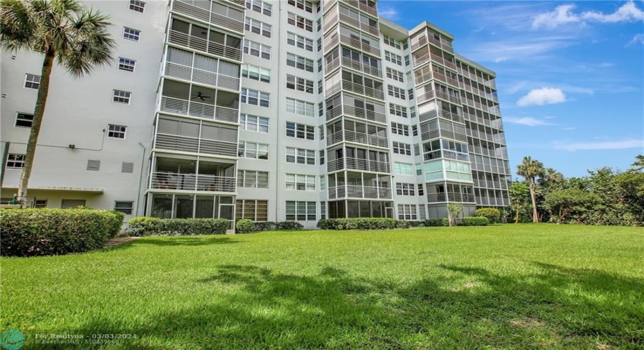 back of building