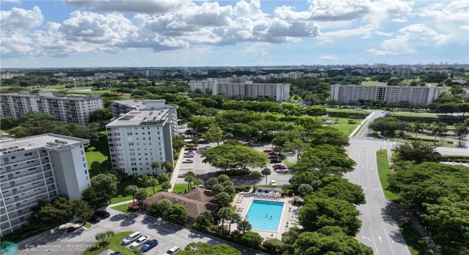There are two pool rec areas for your use