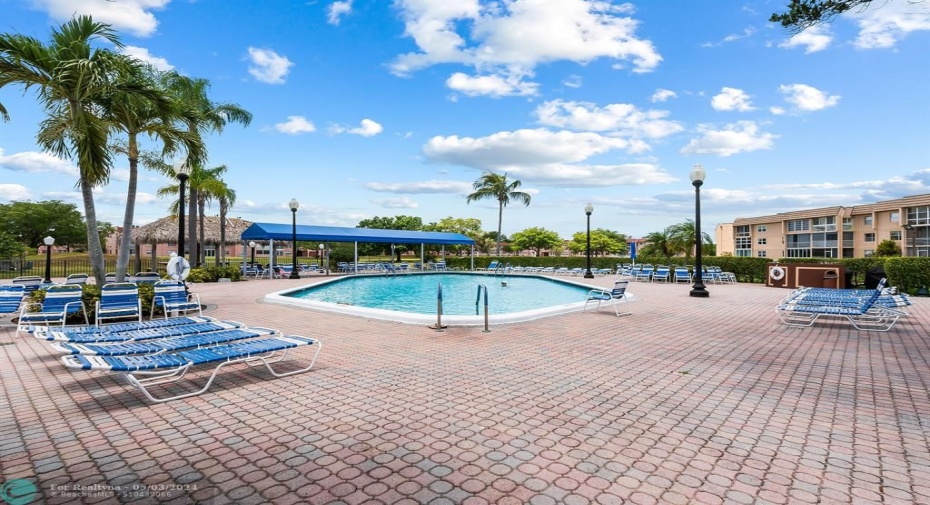 Phase 3 - Outdoor Pool. There are 17 additional satellite pools in the community.
