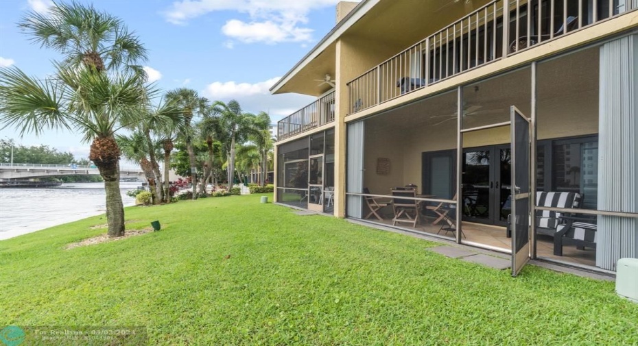 View of Back of Unit