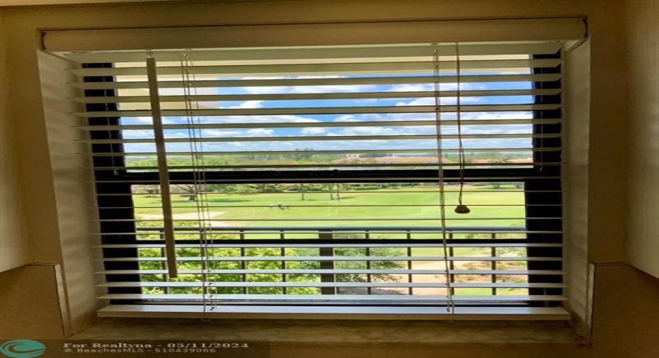 Golf course view from your kitchen window