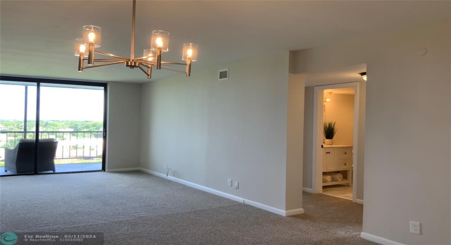 Hallway to secondary bedrooms