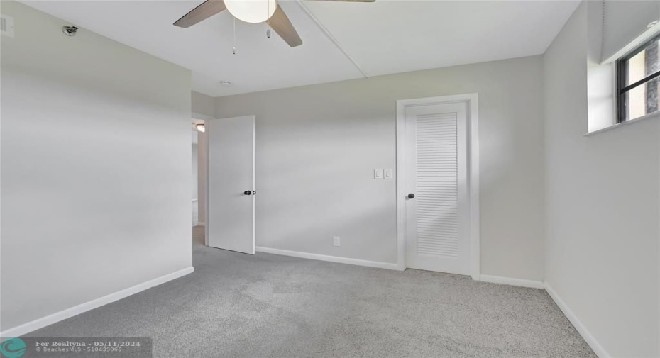 2nd Bedroom with fan