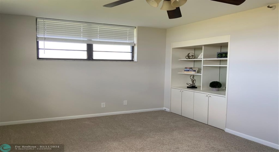 Built In bookcase or return to closet