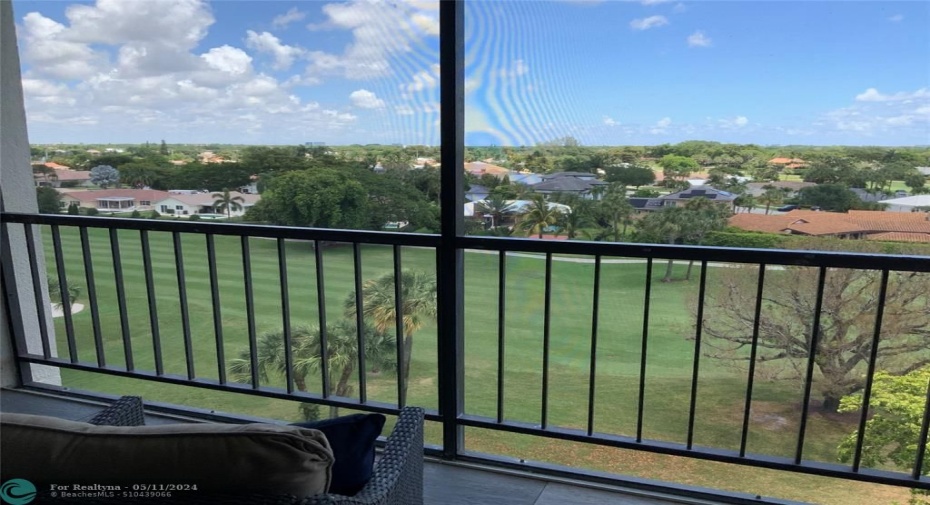 Gorgeous golf course views