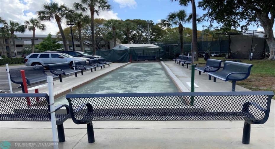 Bocce Ball court