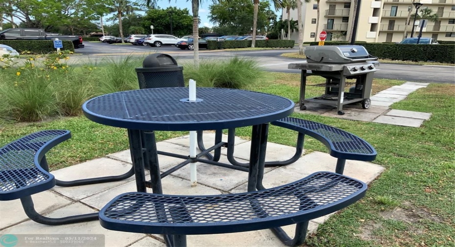 Grill area
