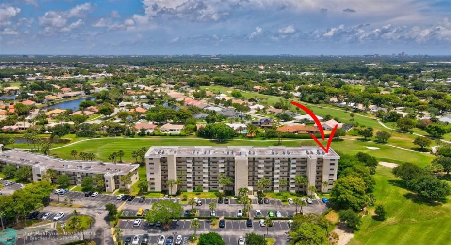 See the Boca Hotel from your patio!