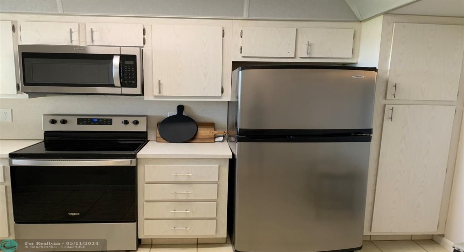Stainless steel appliances