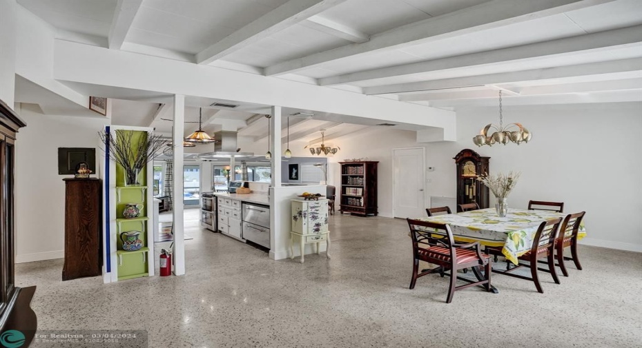 Mid Century Character- Vaulted Ceilings Terrazzo Floors