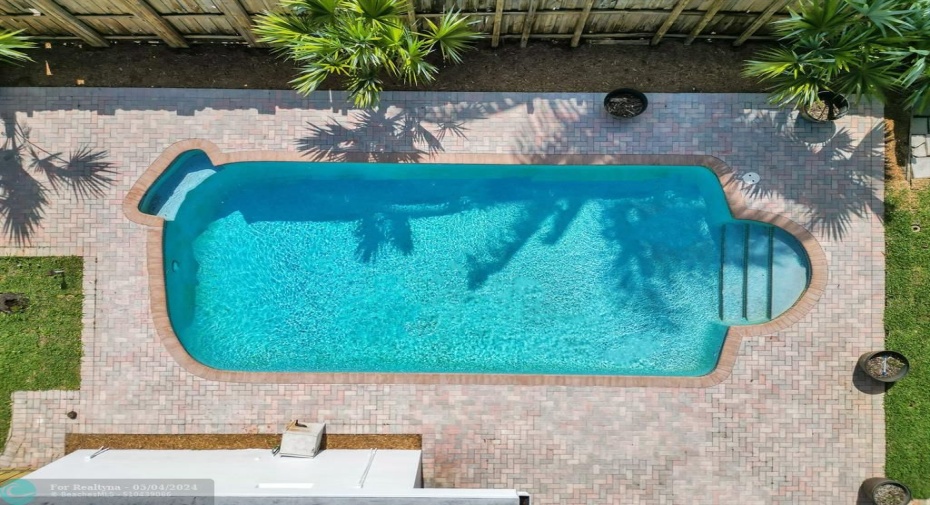 Pool area