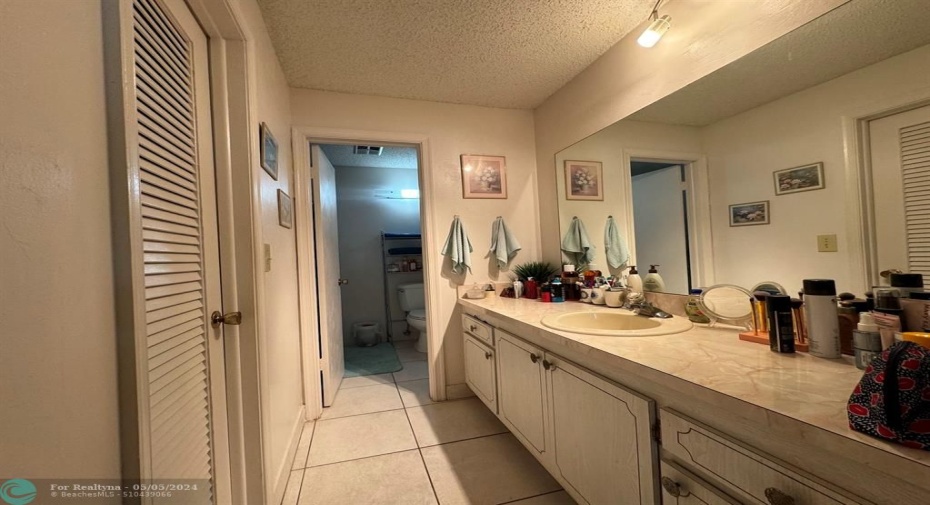 PRIMARY BATH WITH SEPERATE VANITY AREA