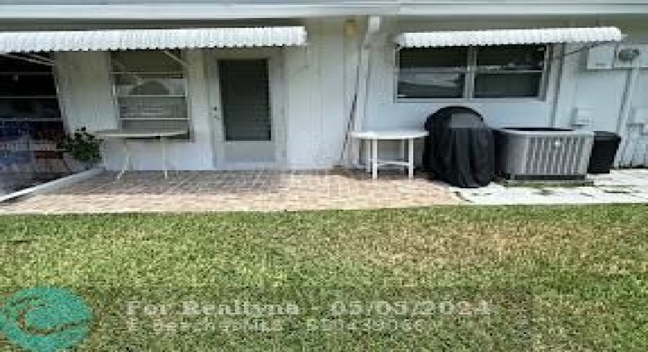 REAR PATIO