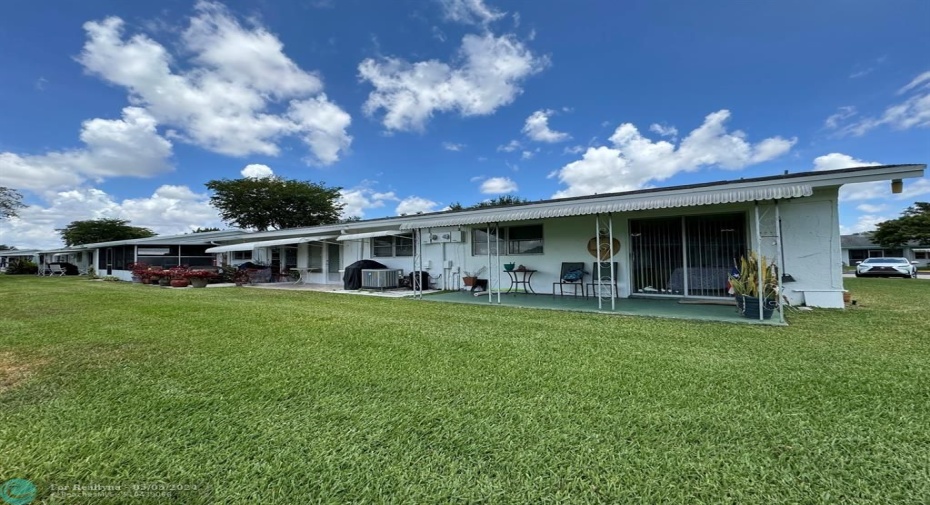 REAR OF HOME