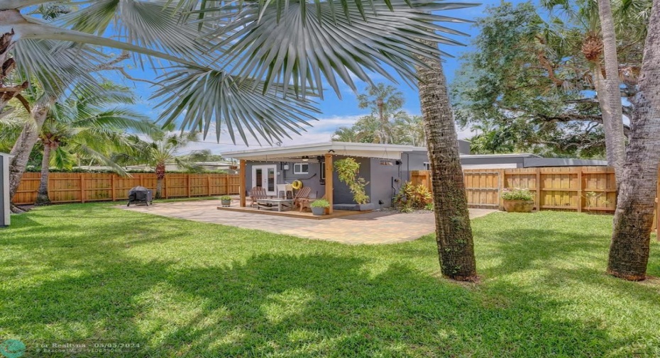 Spacious Backyard