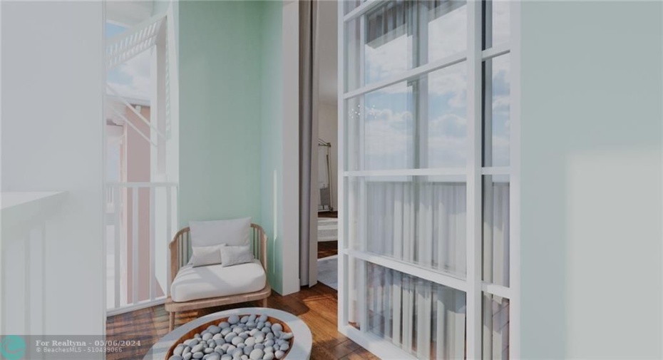 Master Bedroom Balcony