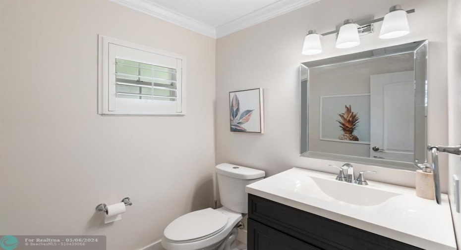 Downstairs Half Bath