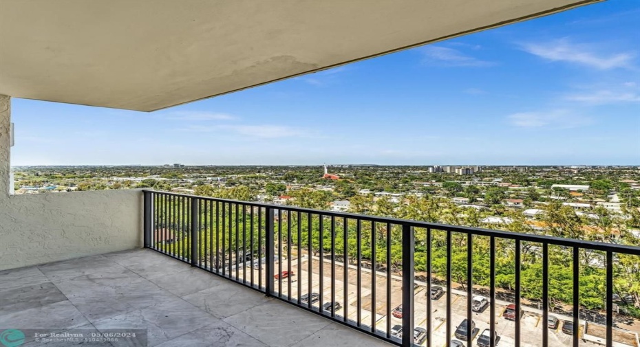 Balcony City View