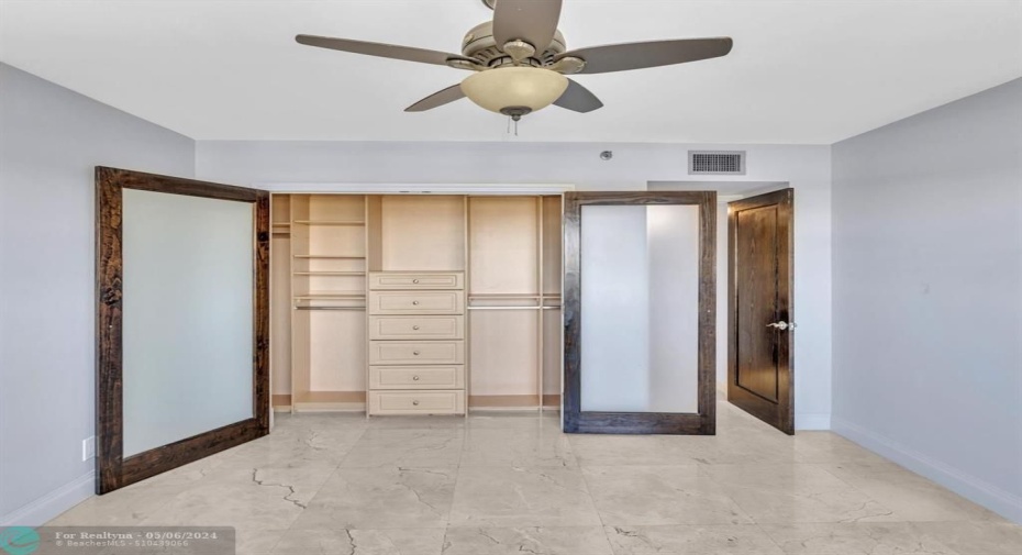 Bedroom 2. Custom Closet