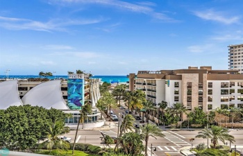 View from the balcony